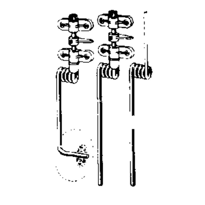 DUBRO 152 STEERABLE NOSE GEAR/BENT (1 PC PER PACK)