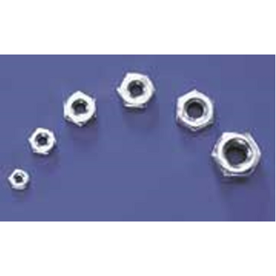 DUBRO 2105 3MM HEX NUTS (4 PCS PER PACK)