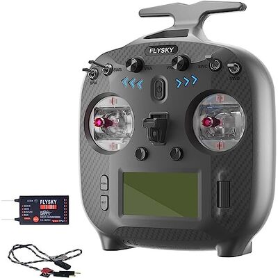 Flysky ST8 2.4G UPGRADED with 1 Receiver  fixed-wing, delta-wing, glider, helicopter, multi-axis, FPV, car model, engineering vehicle, robot,