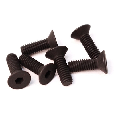 Flat Head Screws M4x12mm (6pcs)