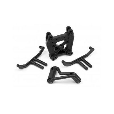 HPI Shock Tower/Body Mount/Roll Bar Set