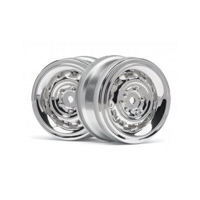 HPI Vintage Wheel CC Type 26mm Chrome (2pcs) 0mm Offset