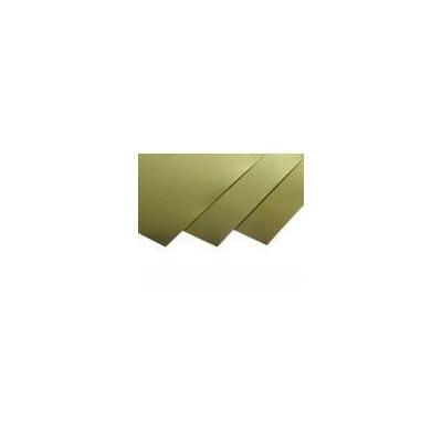 K&S 258 SHEET METAL (3IN X 6IN SHEETS) .003 BRASS  (1 SHEET PER BAG)