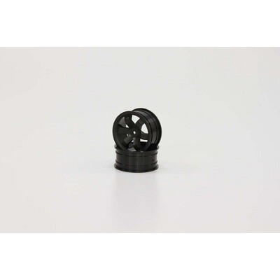 Kyosho Wheel (Front/Black/2pcs/Fazer Kobra)