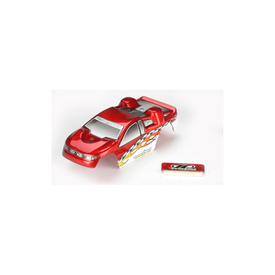 Team Losi Body, Red w/ Stickers