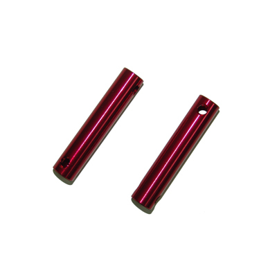 GV MV1684RE REAR  UPPER  ROLL  BAR  L=40.2MM (2PCS) - RED