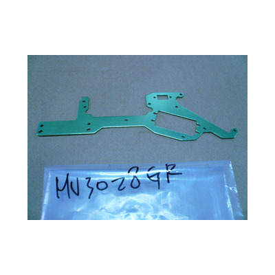 GV MV3028GR RADIO  PLATE  2MM <GREEN>