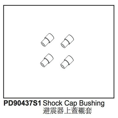 Shock Cap Bushing Kaiser XS