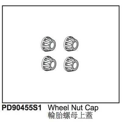 Wheel Nut Cap Kaiser XS