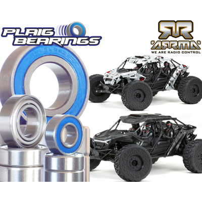 Arrma Fireteam 6S 1/7 Bearing Kits All Options [CHOOSE AN OPTION : STANDARD WHEEL BEARING KIT ]