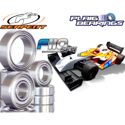 Serpent F110 SF4 Bearing Kits – All Options