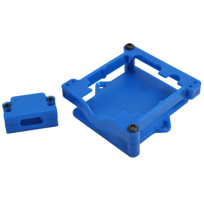 RPM ESC Cage for Castle Sidewinder 3 & Sidewinder SCT - Blue