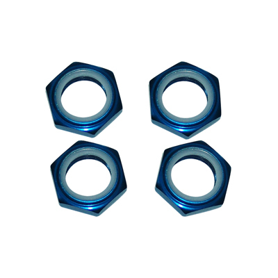 GV SEM106B WHEEL NUTS W/NYLON LOCK . BLUE (4PCS/SET)