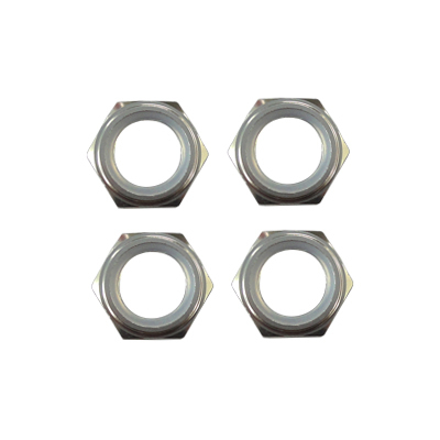 GV SEM106TA WHEEL NUTS W/NYLON LOCK - TITANIUM COLOUR