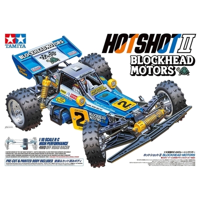 Tamiya 1/10 Hotshot 2 BLOCKHEAD MOTORS EDITION 