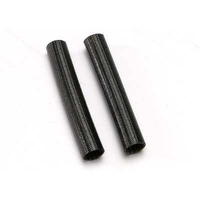 Traxxas Heat Shield Tubing, Fiberglass (2) (Black)