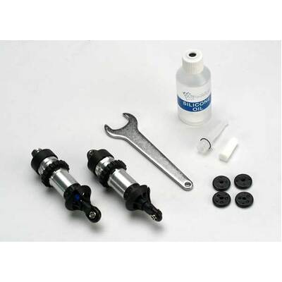 Traxxas Shocks, GTR Aluminium (Assembled) (2) (Without Springs)