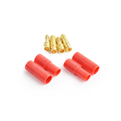 HXT 3.5mm gold connector w/housing 2pcs/bag