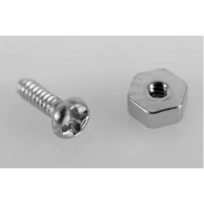 1mm x 3mm Machine Screw and Nut