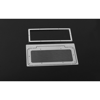 Kahn Style Front Grille for D90/D110 Bodies (Silver)