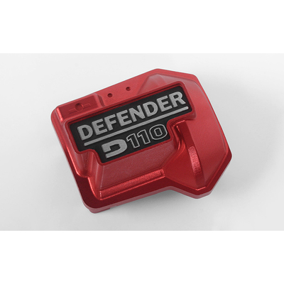 Defender D110 Diff Cover for Traxxas TRX-4 (Red)