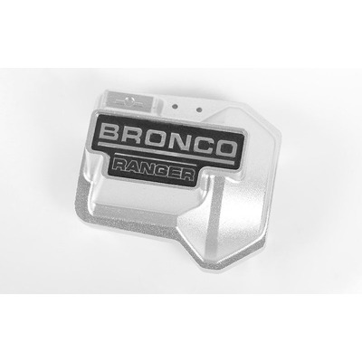 Aluminum Diff Cover for Traxxas TRX-4 '79 Bronco Ranger XLT (Silver)