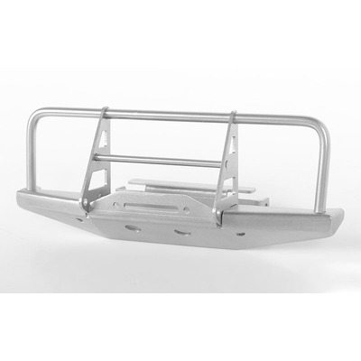 Steel Front Winch Bumper for 1/18 Gelande II RTR W/BlackJack Body (Silver)