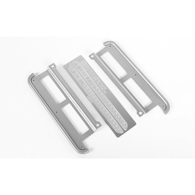 Rook Metal Side Sliders for Tamiya 1/10 Isuzu mu Type X CC-01 (Silver)