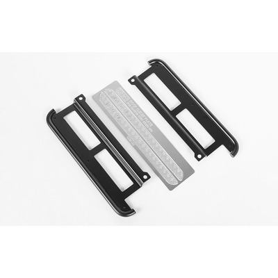 Rook Metal Side Sliders for Tamiya 1/10 Isuzu Mu Type X CC-01 (Black)