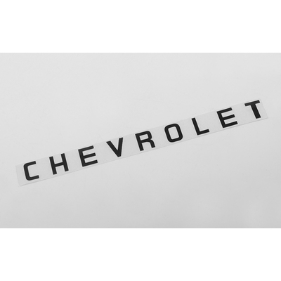 Rear Metal Logo for Axial SCX10 II 1969 Chevrolet Blazer (Black)