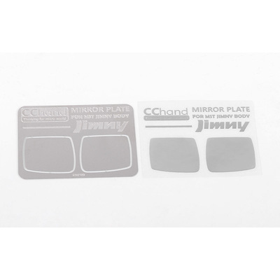 Mirror Decals for MST 1/10 CMX w/ Jimny J3 Body