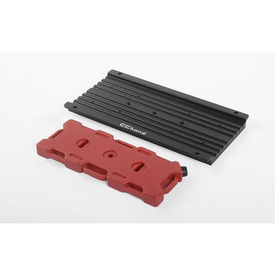 Overland Equipment Panel W/ Portable Fuel Cell for Traxxas TRX-4 Land Rover Defender