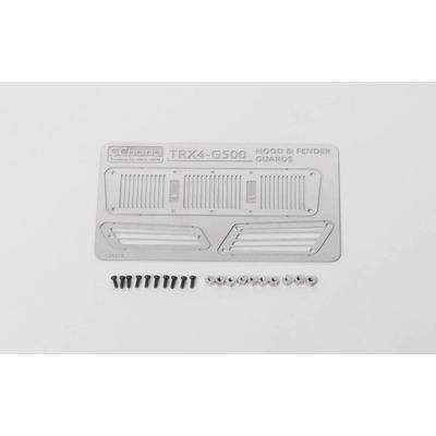 Metal Hood and Fender Vents for Traxxas TRX-4 Mercedes-Benz G-500