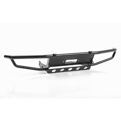 Guardian Steel Front Winch Bumper for Axial 1/10 SCX10 II UMG10 (Black)