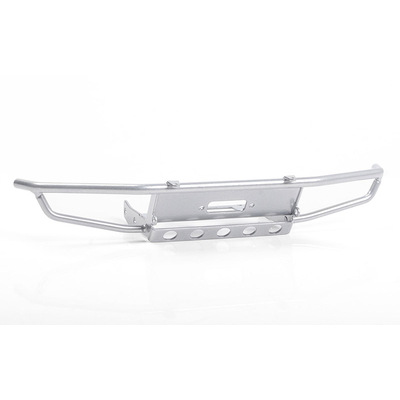 Guardian Steel Front Winch Bumper for Axial 1/10 SCX10 II UMG10 (Silver)