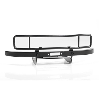 Ranch Steel Front Winch Bumper for Axial 1/10 SCX10 II UMG10 (Black)