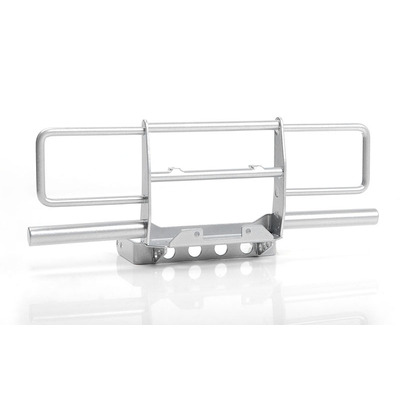 ####Oxer Steel Front Winch Bumper for Vanquish VS4-10 Origin Body (Silver)