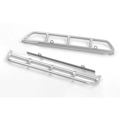 Krabs Steel Tube Side Sliders for Vanquish VS4-10 Origin Body (Silver)