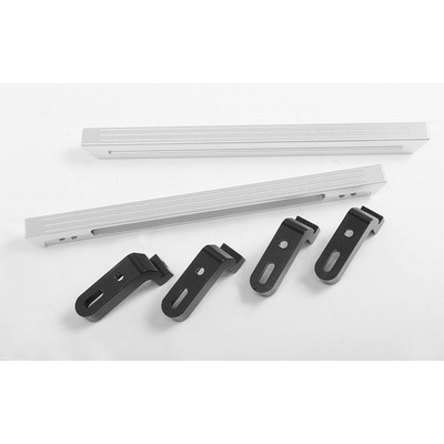 Tonfa Side Sliders for Traxxas Mercedes-Benz G Trucks (Silver)