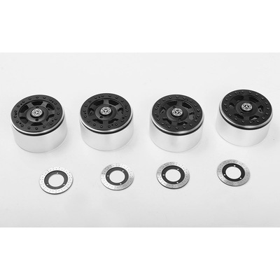 TNK 2.2" Beadlock Wheels w/ Brake Discs (4x)