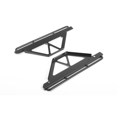 Rough Stuff Side Sliders w/ Body Mount for JS Scale 1/10 Range Rover Classic Body