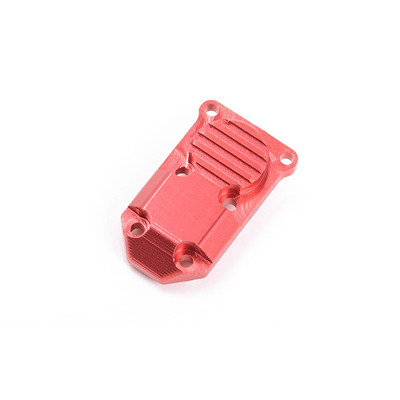 Micro Series Diff Cover for Axial SCX24 1/24 RTR (Red)