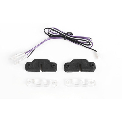 Inner Fender Rock Lights w/ LED Light Kit for Axial 1/10 SCX10 III Jeep (Gladiator/Wrangler)