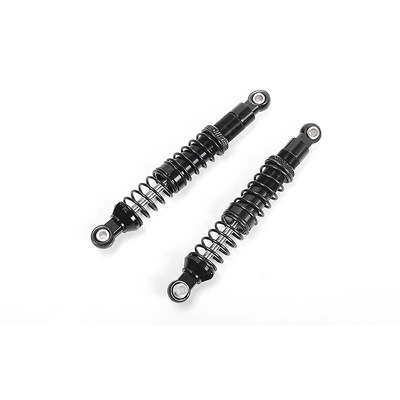 Dual Spring 80mm Scale Black Shocks (Ver 2)