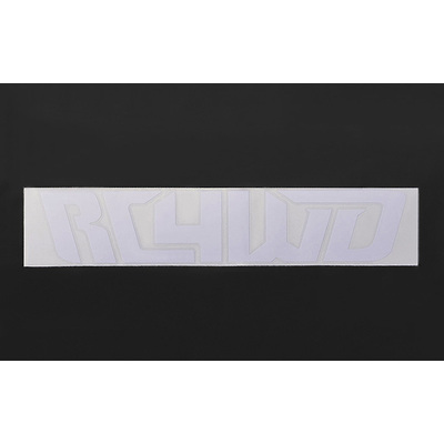 RC4WD White Vinyl Decal