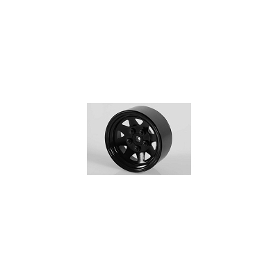 5 Lug Wagon 1.9" Single Steel Stamped Beadlock Wheel (Black)