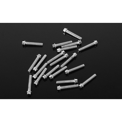 RC4WD Miniature Scale Hex Bolts  (M2 x 10mm) (Silver)