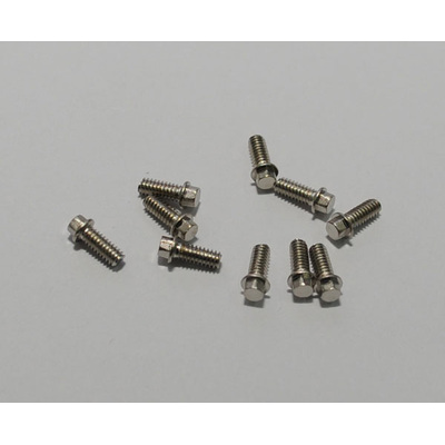 RC4WD Miniature Scale Hex Bolts  (M2 x 5mm) (Silver)