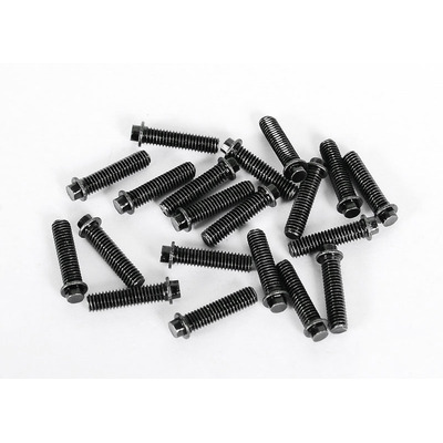 RC4WD Miniature Scale Hex Bolts (M3x12mm) (Black)