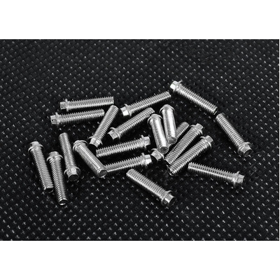 RC4WD Miniature Scale Hex Bolts (M3x12mm) (Silver)